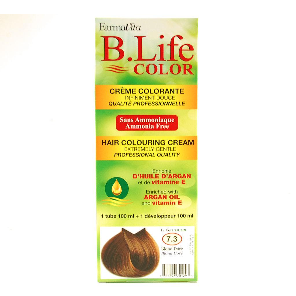 Crème Colorante Blond Doré B. Life Color - La Boite à Grains