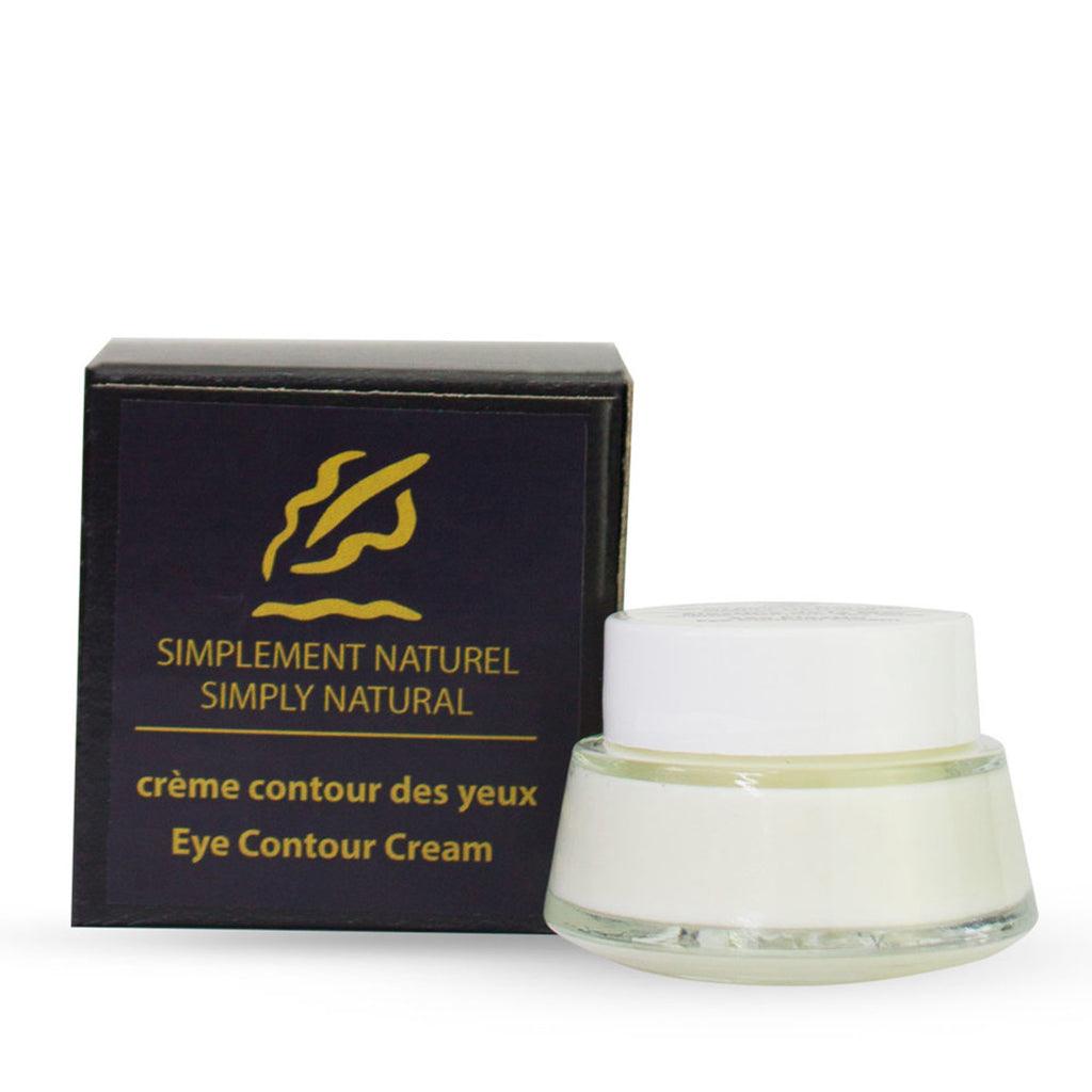 Crème Contour des Yeux à l'Élastine de la Mer Simply Natural - Simplement Naturel - La Boite à Grains