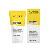 Crème de Nuit Brilliantly Brightening Acure - La Boite à Grains