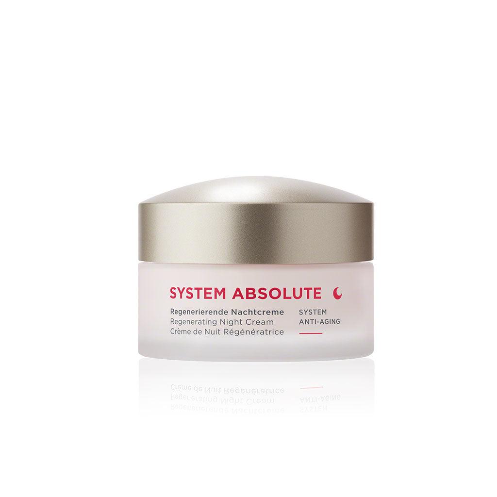 Crème de Nuit Régénératrice System Absolute Anti-Âge AnneMarie Börlind - La Boite à Grains
