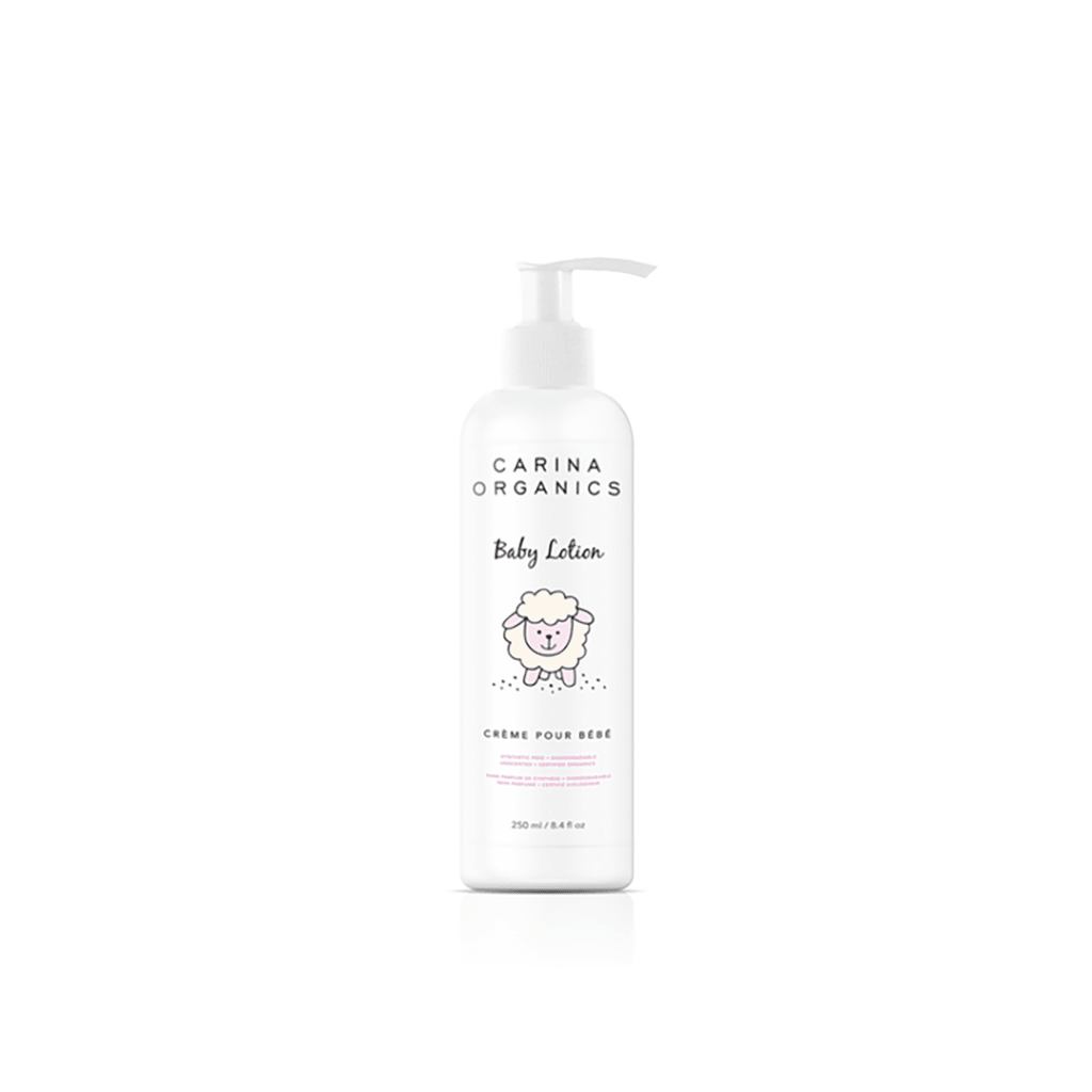 Crème Non Parfumée Biologique pour Bébé Carina Organics - La Boite à Grains