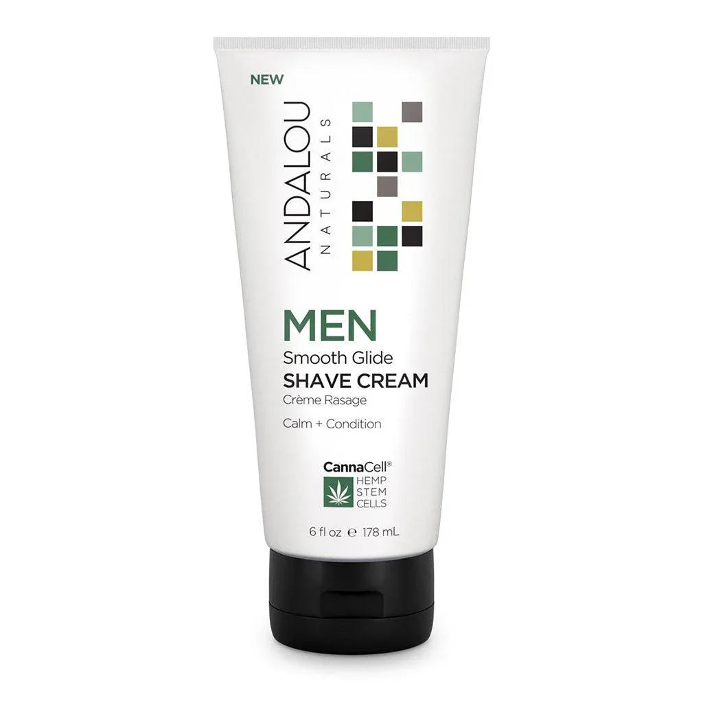 Crème Rasage pour Hommes Andalou Naturals - La Boite à Grains