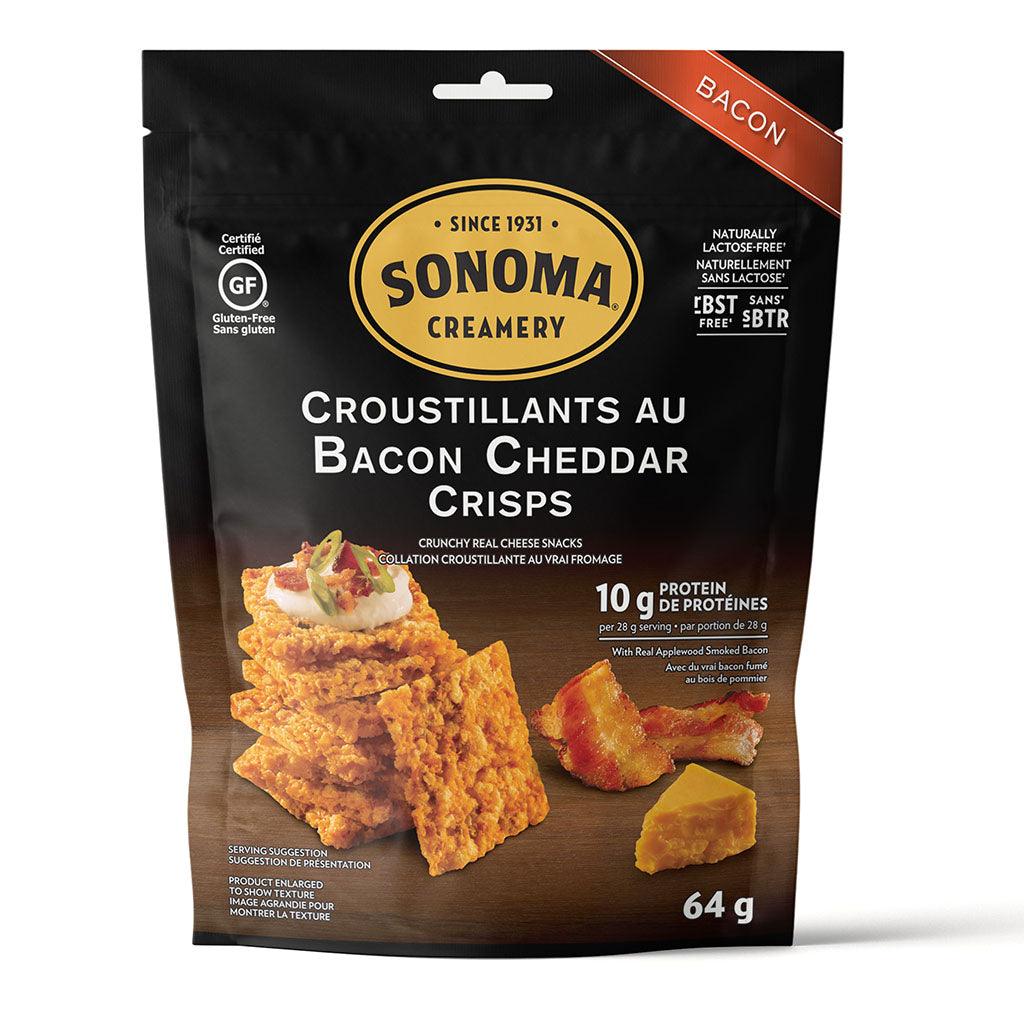 Croustillants au Bacon Cheddar Sonoma Creamery - La Boite à Grains