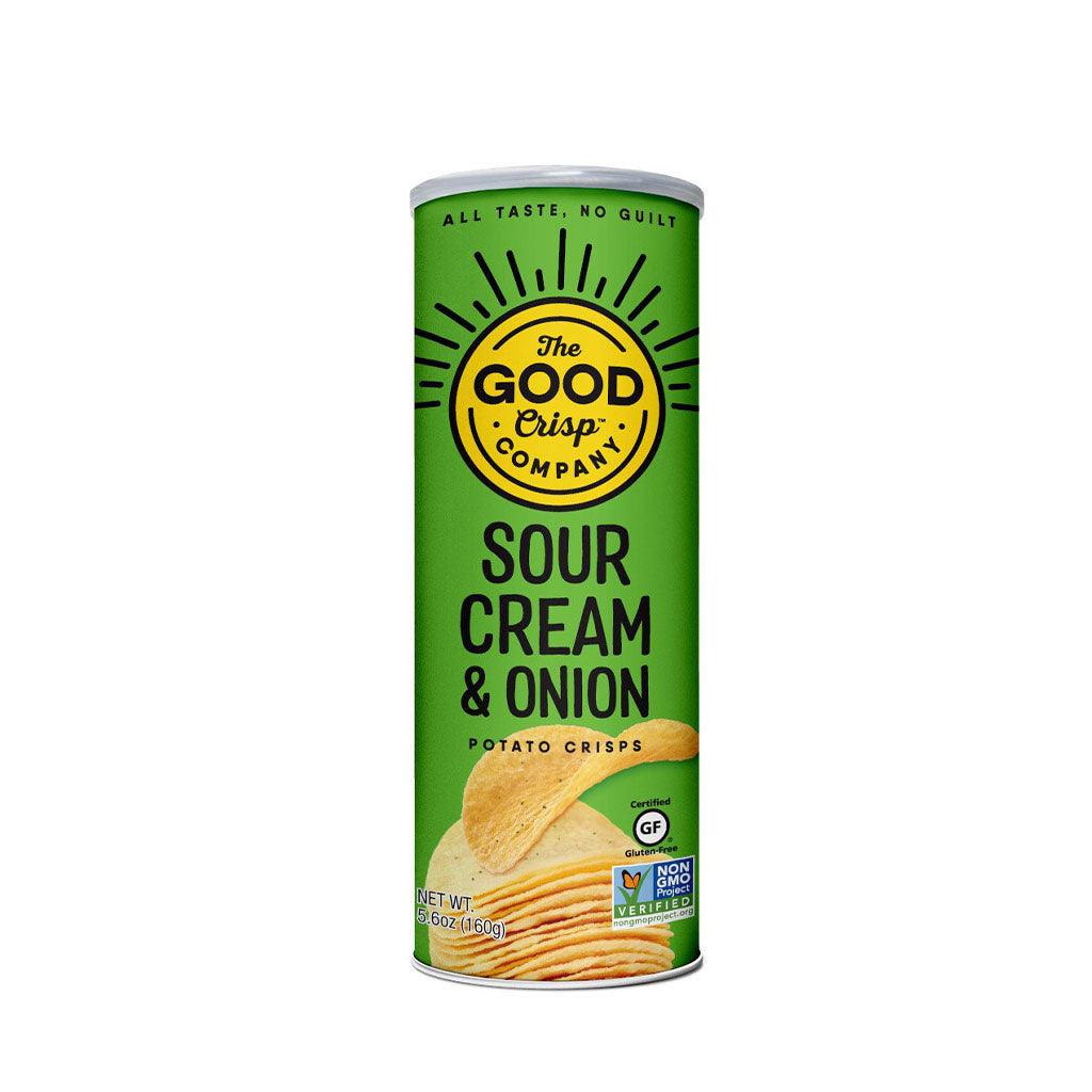 Croustilles Crème Sure & Oignon Sans Gluten The Good Crisp Company - La Boite à Grains