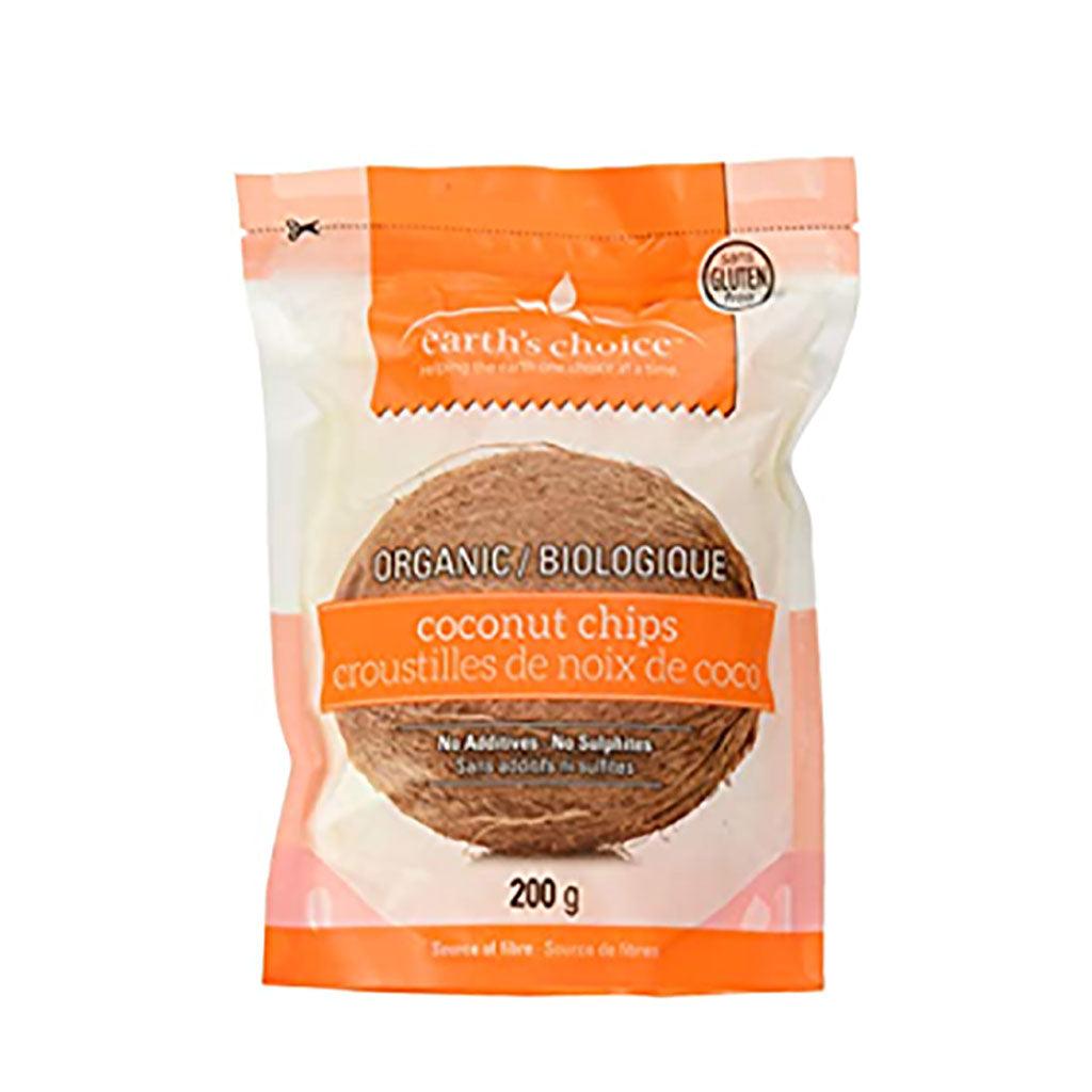 Croustilles de Noix de Coco Biologique Earth's Choice - La Boite à Grains