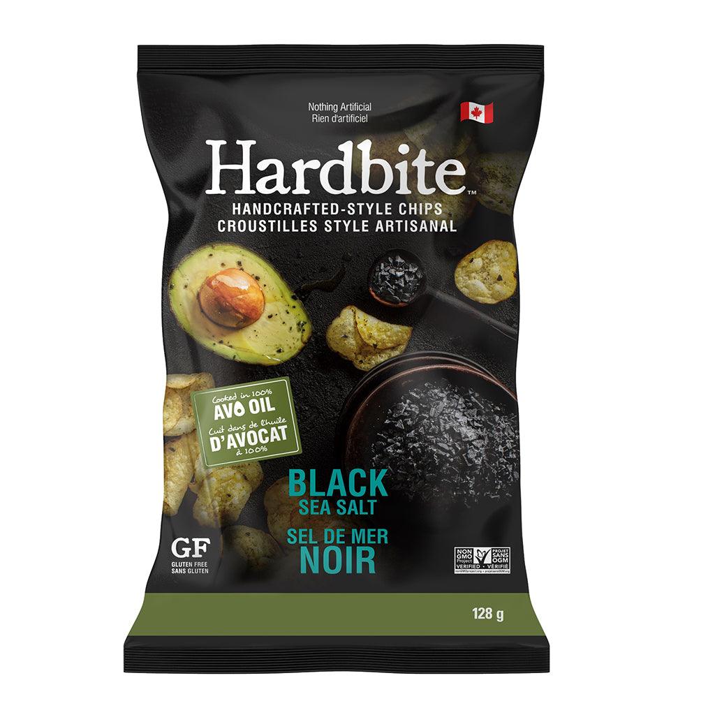 Croustilles Sel de Mer Noir à l'Huile d'Avocat Hardbite - La Boite à Grains
