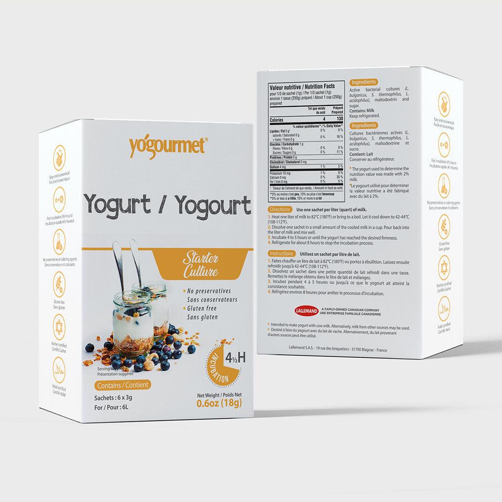 Culture de Yogourt Yogourmet - La Boite à Grains