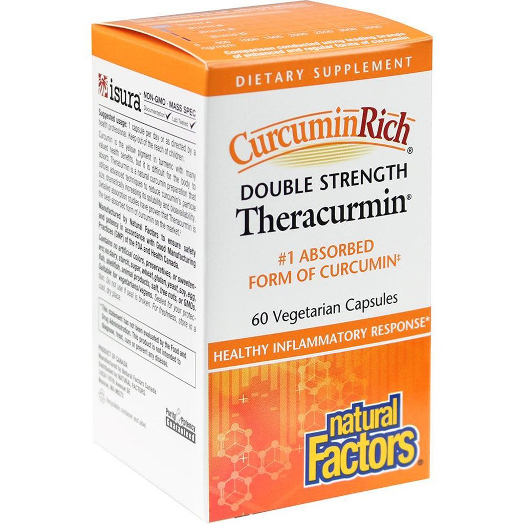 CURCUMINRICH Theracurmin Double Puissance Natural Factors - La Boite à Grains