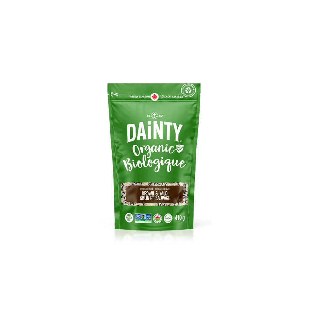 dainty riz sauvage et biologique 410 g