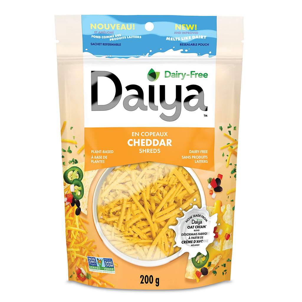 daiya en copeaux style cheddar crème d'avoine 200 g