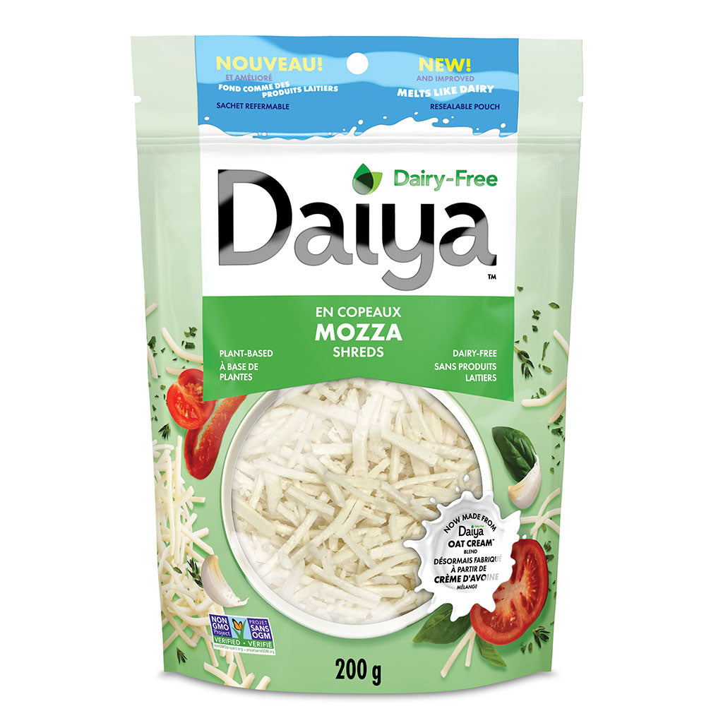 daiya copeaux style mozzarella crème d'avoine 200 g