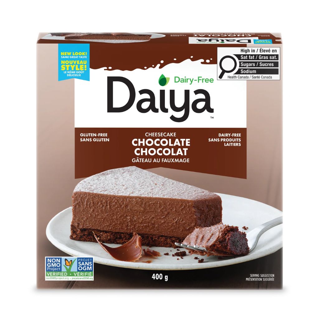 gâteau au fauxmage chocolat Daiya - La Boite à Grains