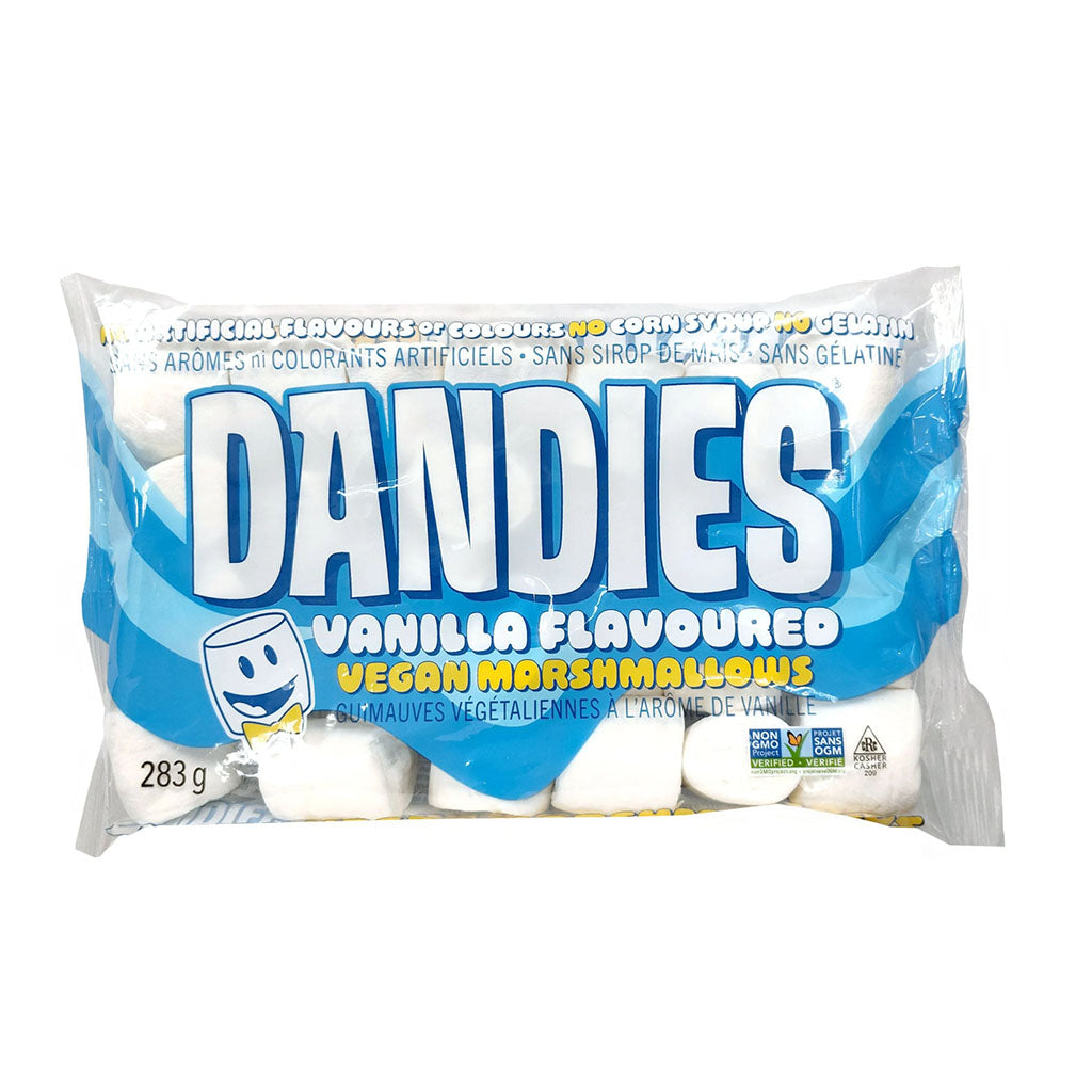 guimauves végétaliennes arôme de vanille Dandies - La Boite à Grains