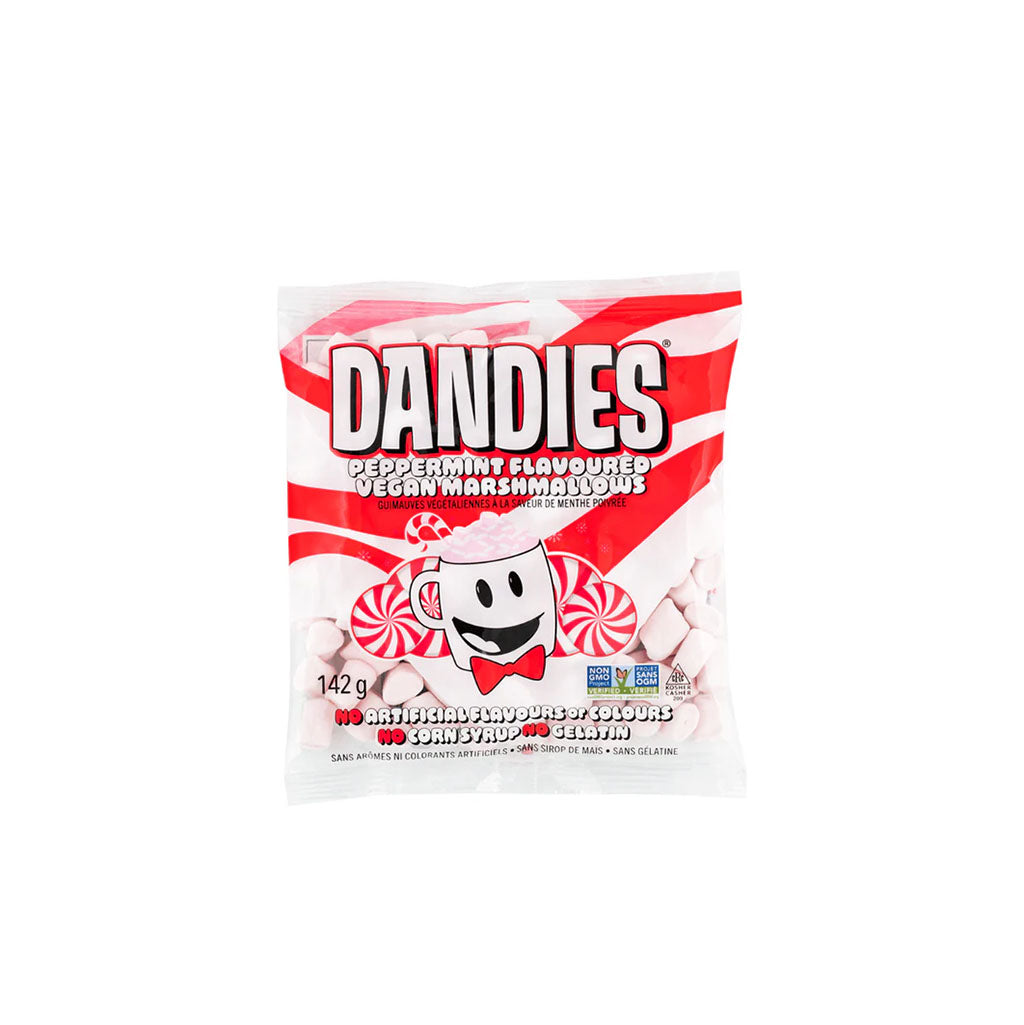 guimauves végétaliennes menthe poivrée Dandies - La Boite à Grains