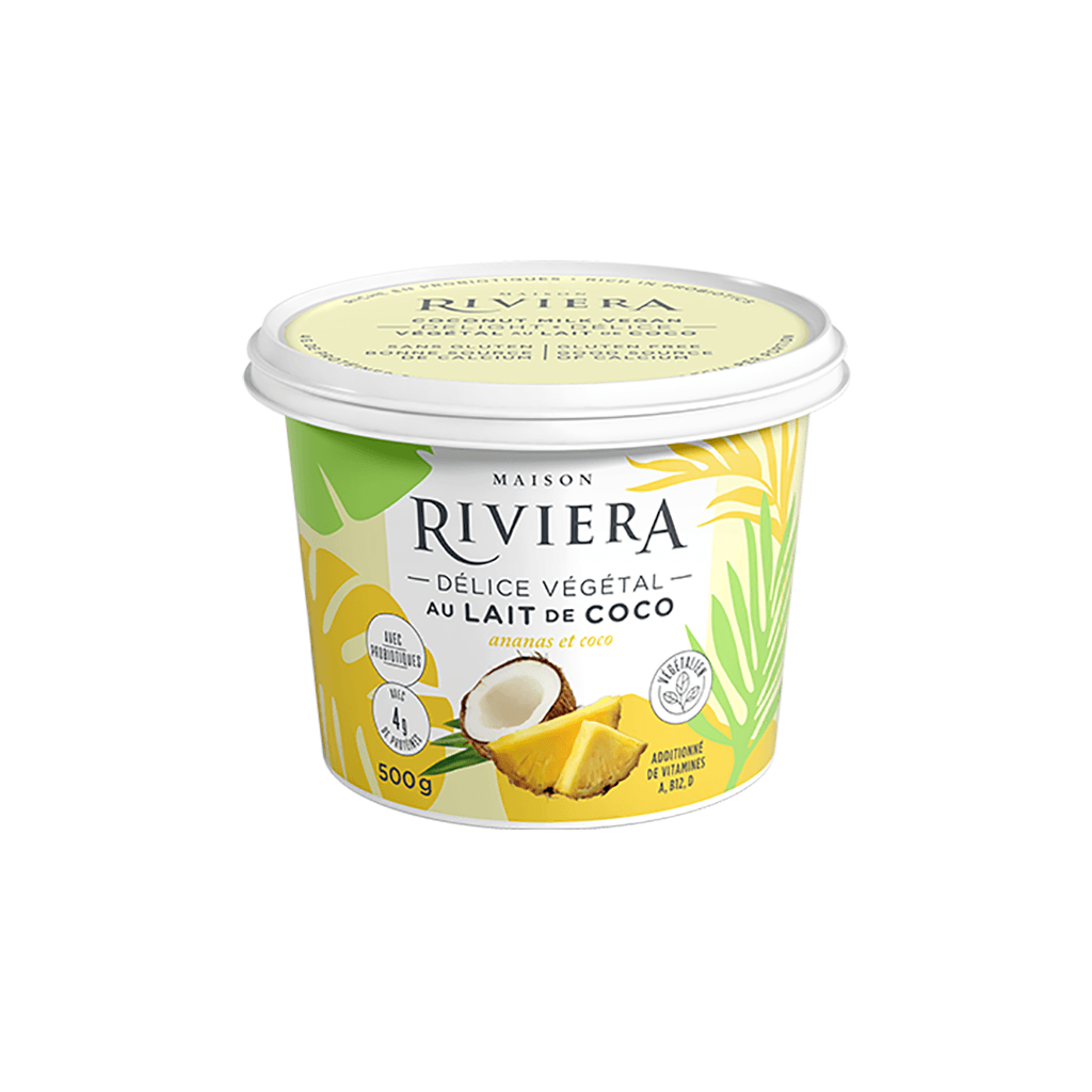 Délice Végétal Ananas et Coco Maison Riviera - La Boite à Grains