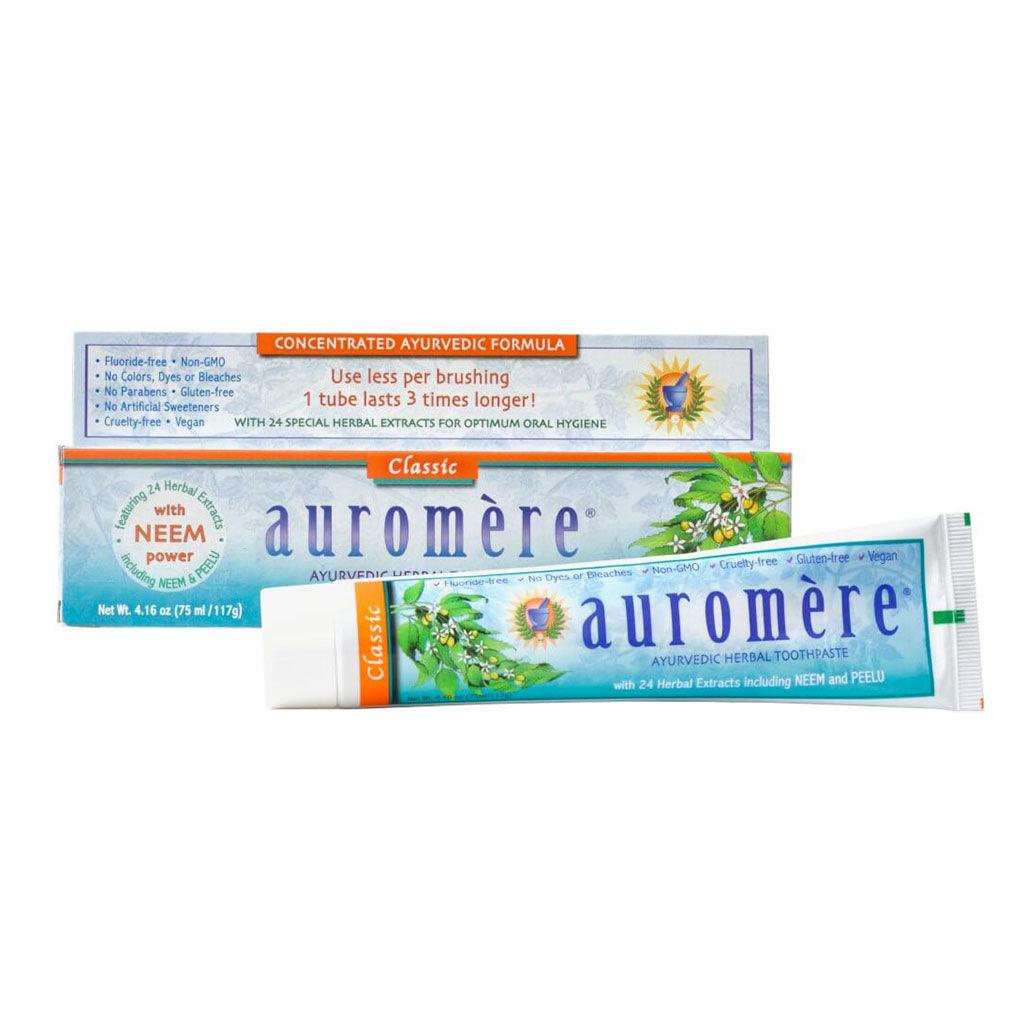 Dentifrice Ayurvédique à la Réglisse Classic Auromère - La Boite à Grains