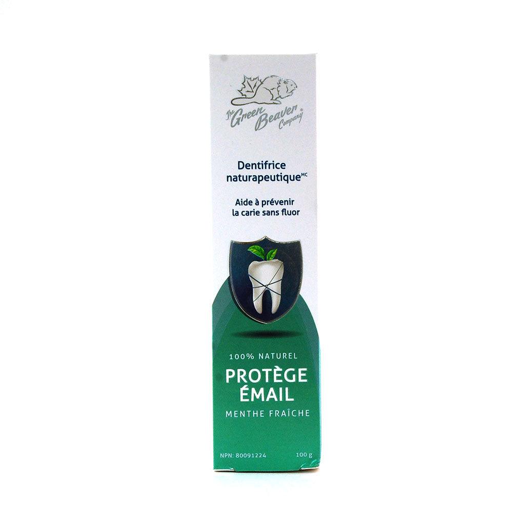 Dentifrice Naturapeutique Protège Émail Menthe Fraîche Green Beaver - La Boite à Grains