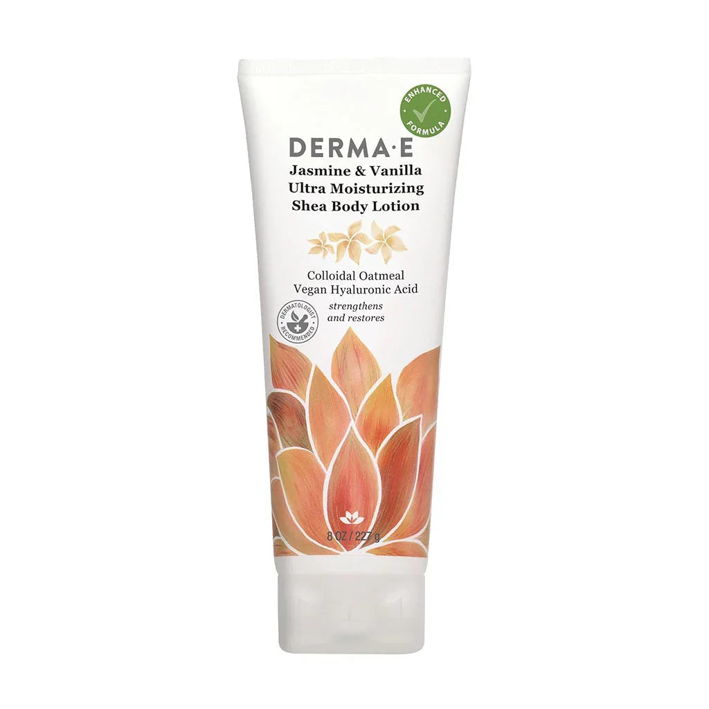 Derma E jasmine and vanilla moisturizing body milk - La Boite à Grains