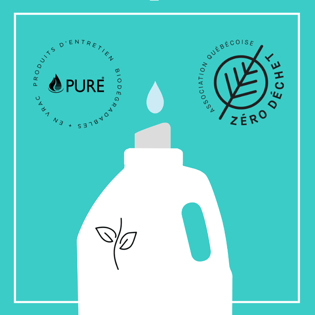 Détergent à Lessive HE Biodégradable (Vrac) Pure Vrac - La Boite à Grains