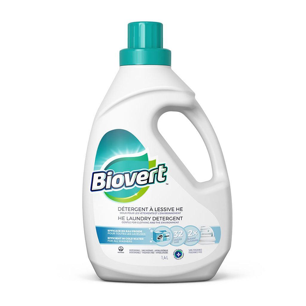 Détergent à Lessive HE Sans Parfum BioVert