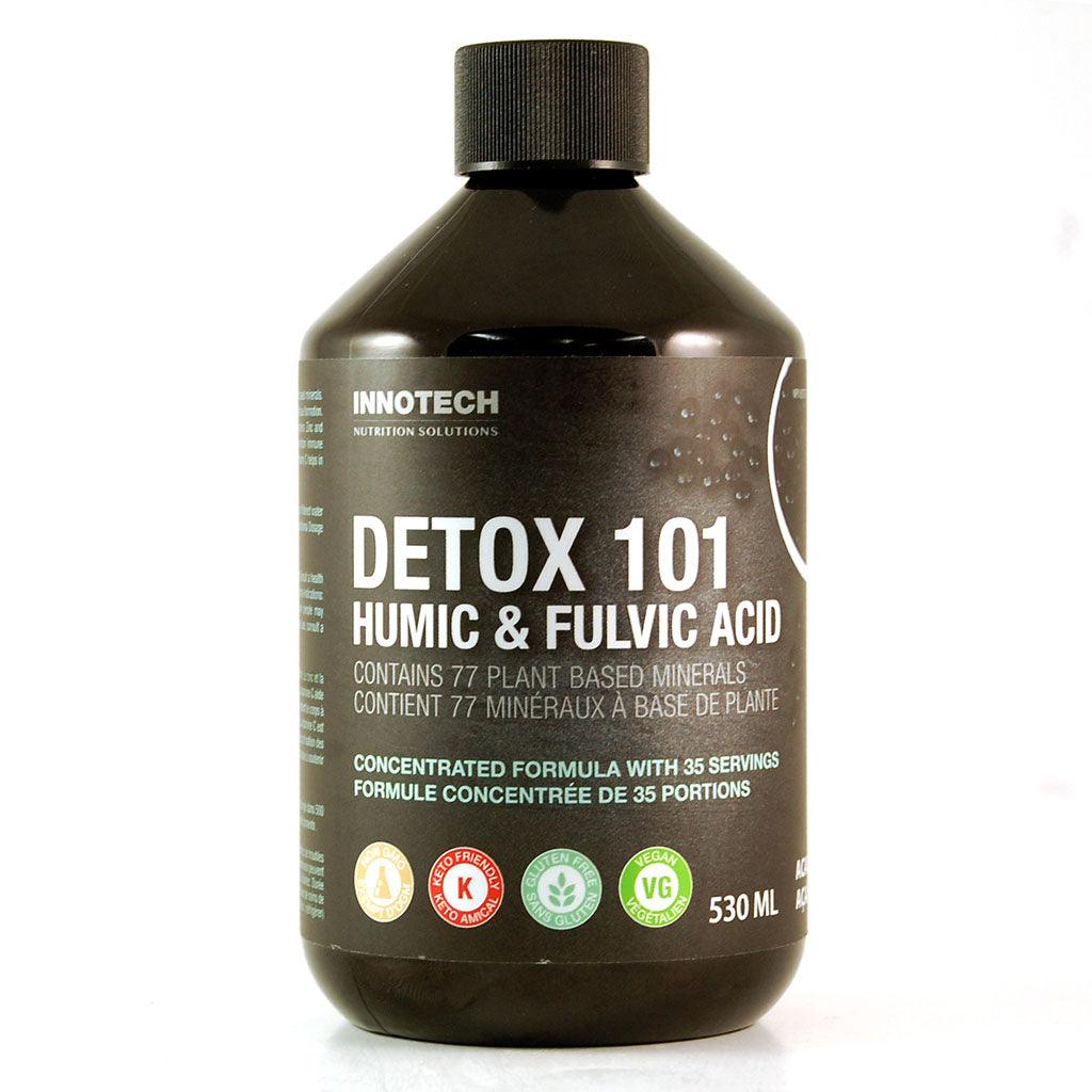 Detox 101 Acides Humique et Fulvique Açaï Innotech - La Boite à Grains