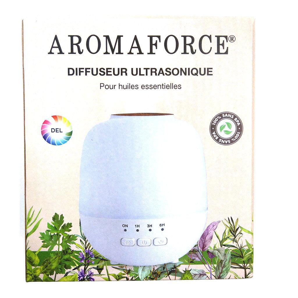 Diffuseur Ultrasonique pour Huiles Essentielles (Format Petit) Aromaforce - La Boite à Grains