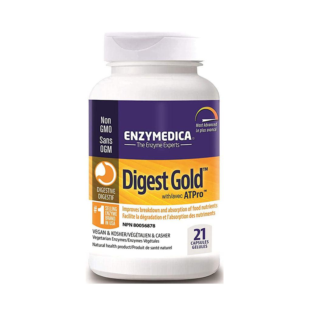 Digest Gold Enzymedica - La Boite à Grains