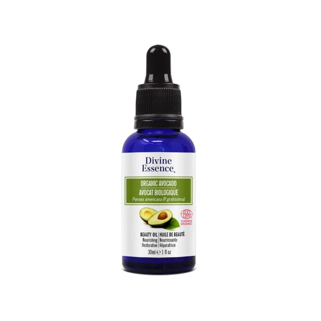 huile de beauté avocat biologique Divine Essence - La Boite à Grains