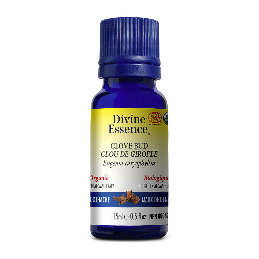 divine essence huile essentielle clou de girofle biologique 15 ml