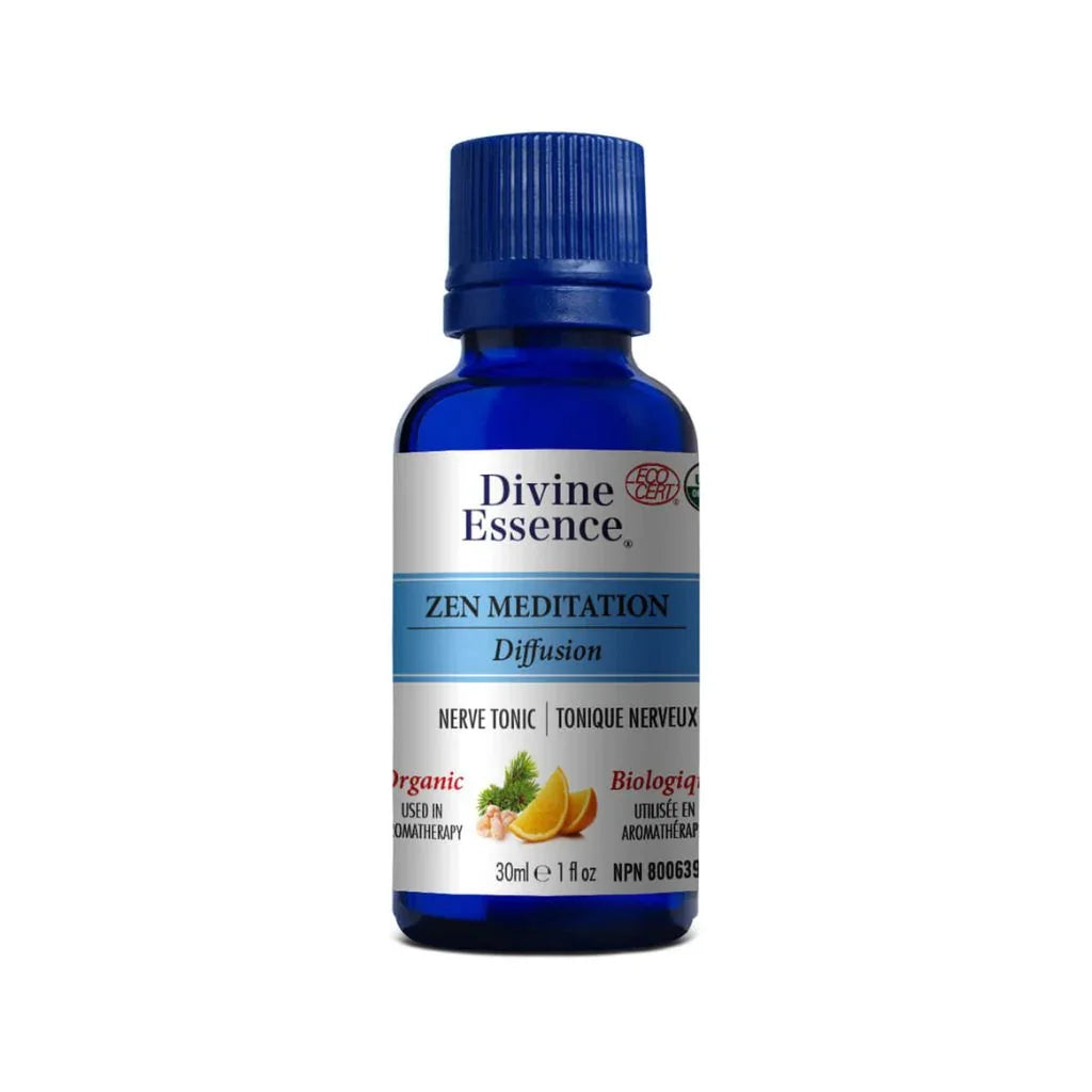 huiles essentielles zen méditation biologique Divine Essence - La Boite à Grains