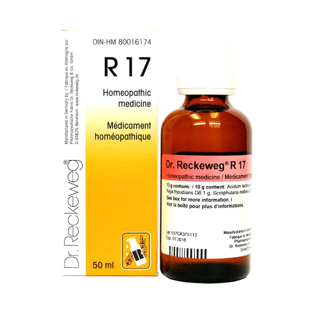 dr reckeweg r17 homeopathic medicine 50 ml