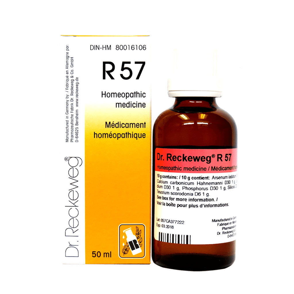dr reckeweg r57 médicament homéopathique 50 ml