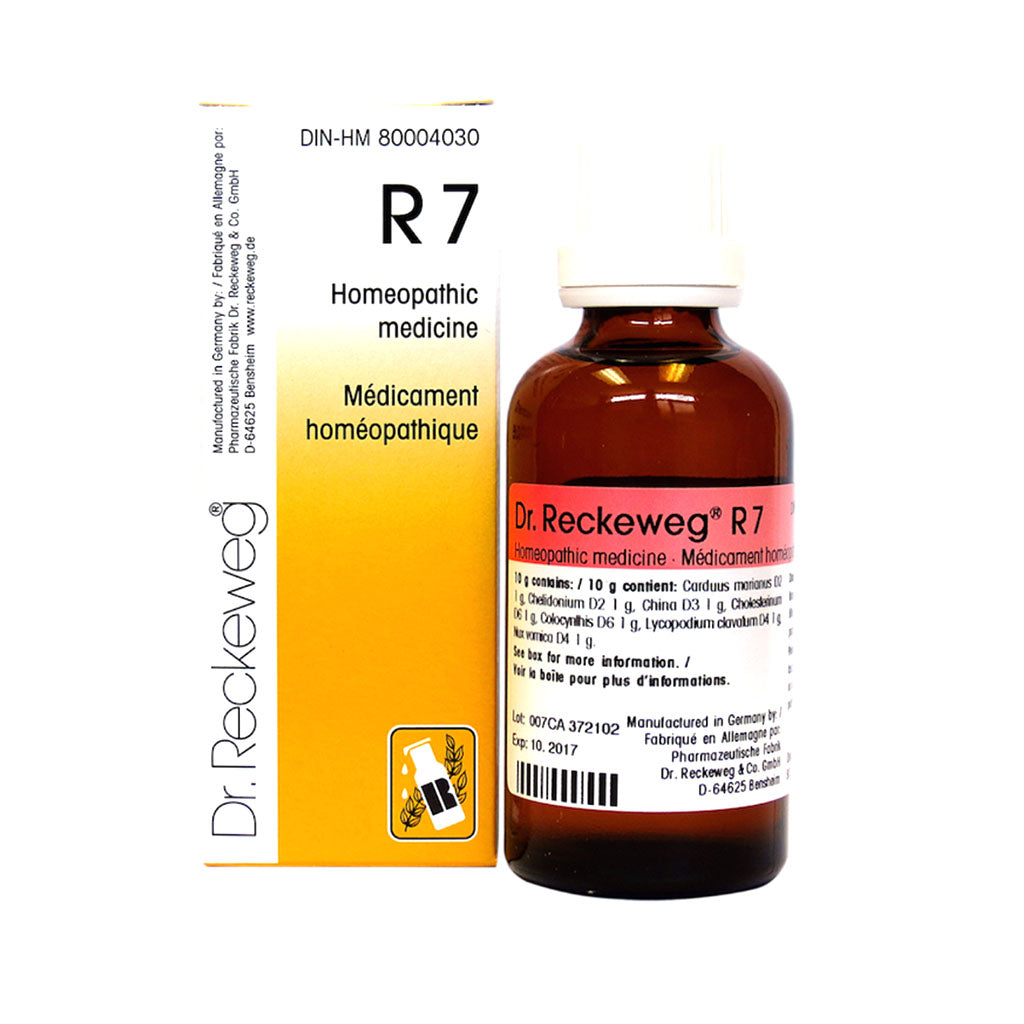 dr reckeweg médicament homéopathique r7 22 ml