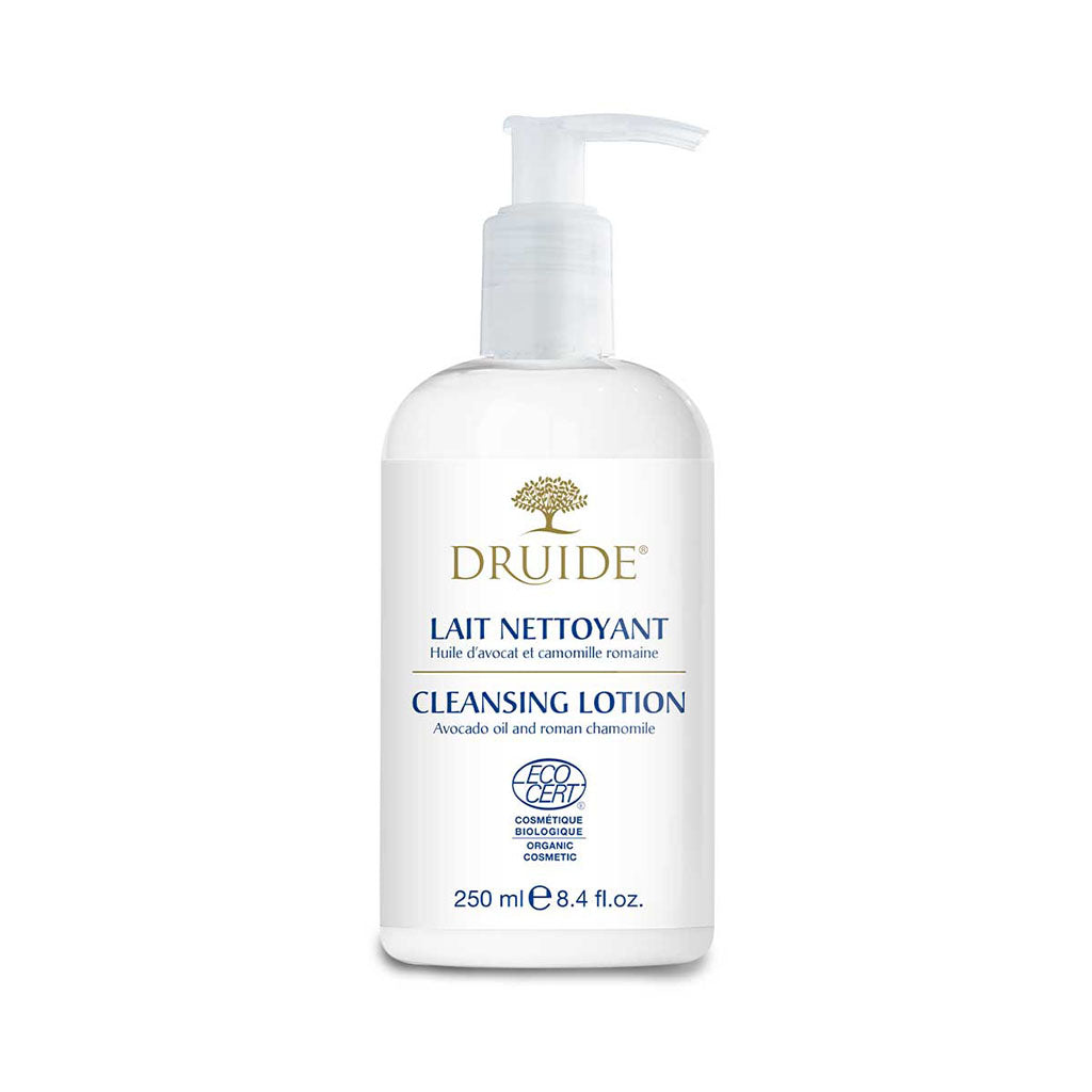 druide lait nettoyant huile d'avocat et camomille romaine 250 ml - La Boite à Grains
