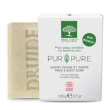 druide pur pure savon visage et corps peau sensible 105 g - La Boite à Grains