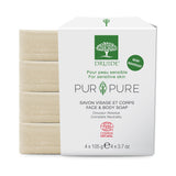 druide pur pure savon visage et corps peau sensible 4 x 105 g - La Boite à Grains