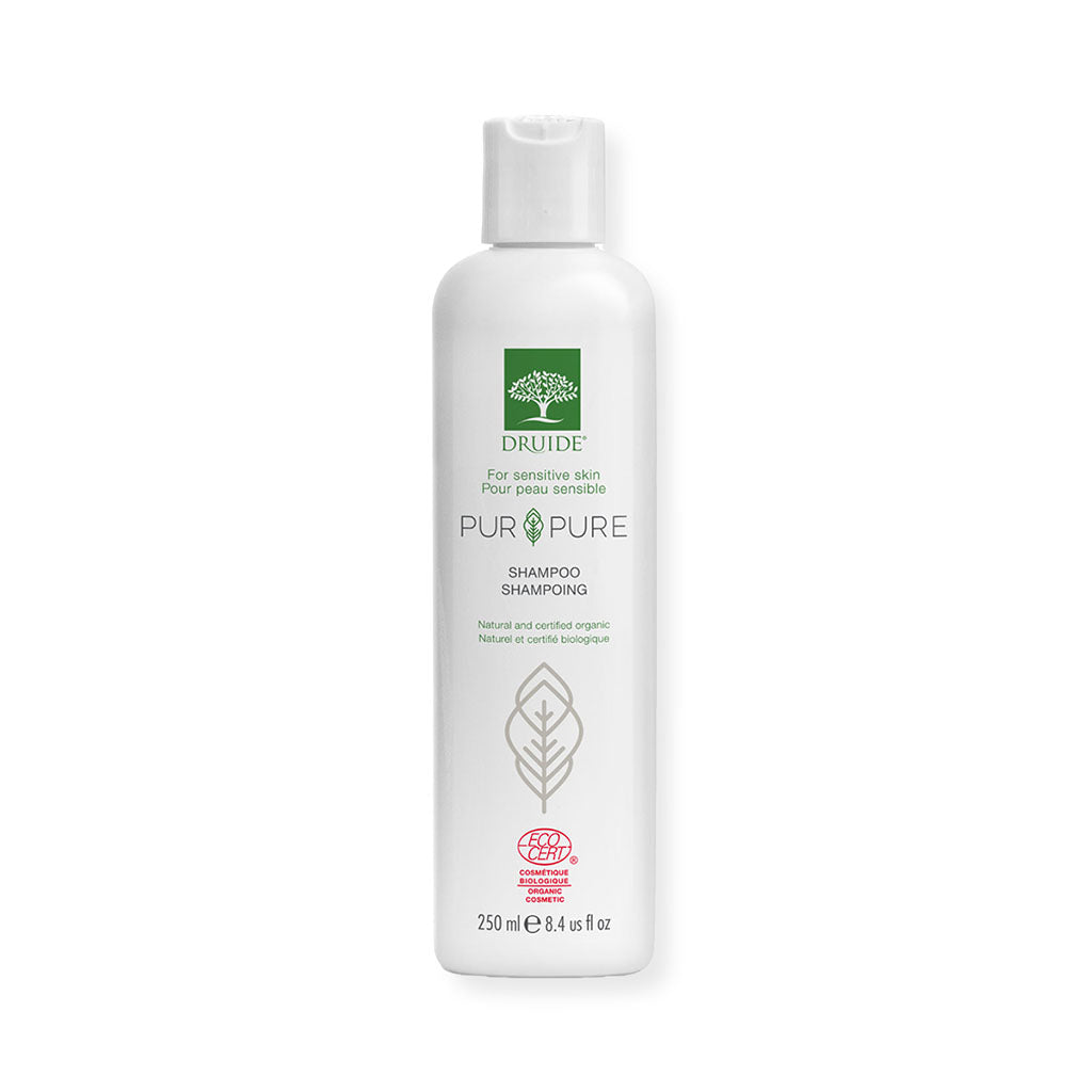 druide pur & pure shampoing peau sensible 250 ml - La Boite à Grains