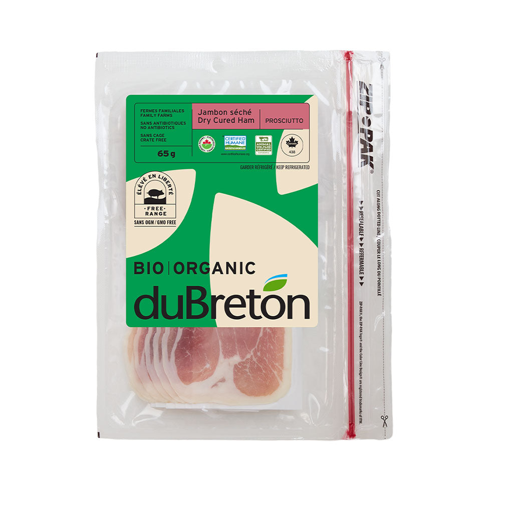 jambon séché prosciutto duBreton - La Boite à Grains