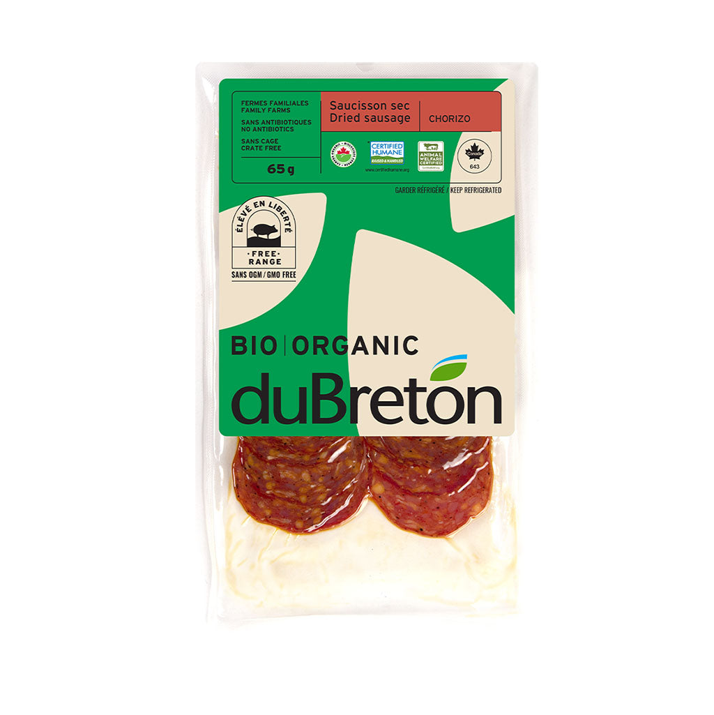 chorizo biologique duBreton - La Boite à Grains