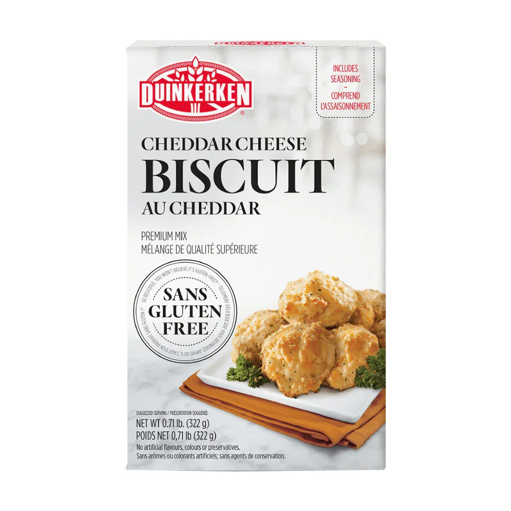 Duinkerken gluten-free cheddar biscuit mix - La Boite à Grains