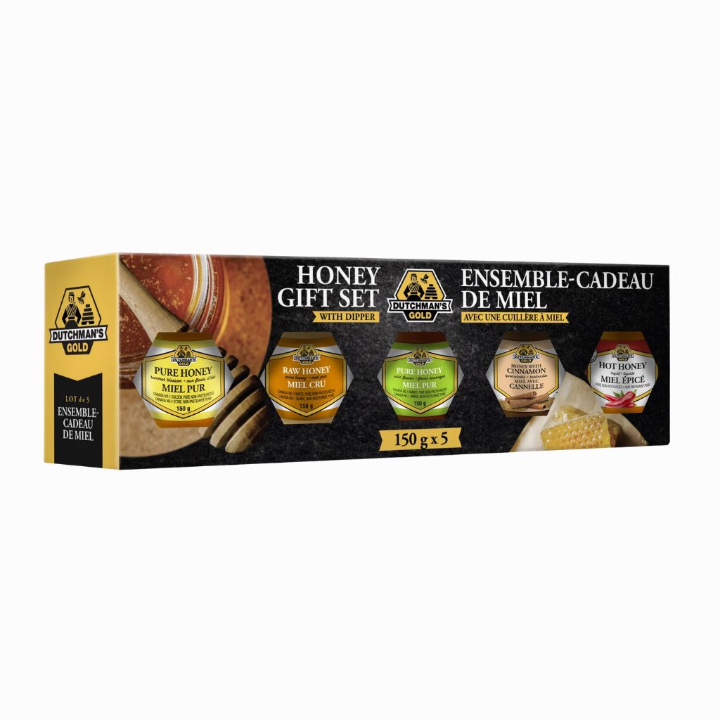 ensemble-cadeau de miel Dutchman's Gold - La Boite à Grains