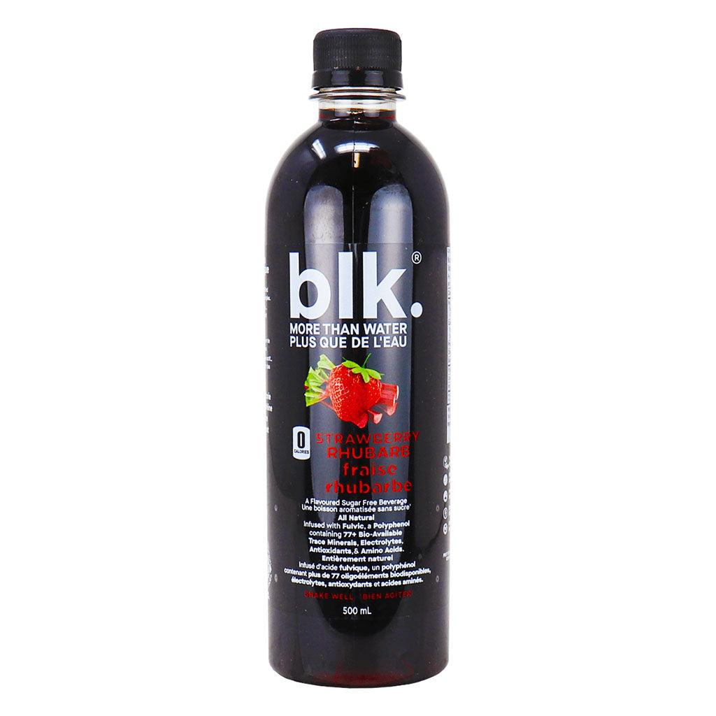 Eau Alcaline Infusée d'Acide Fulvique Fraise Rhubarbe blk - La Boite à Grains