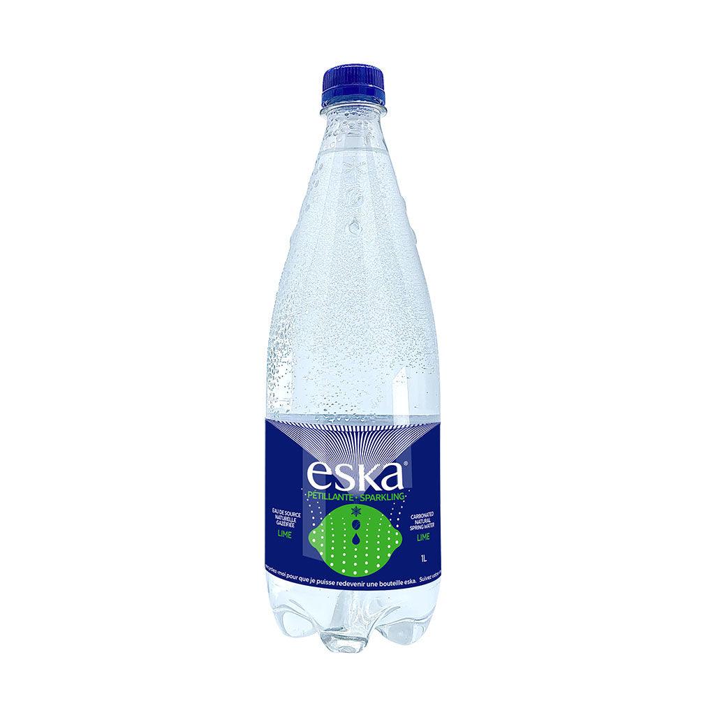 Eau de Source Naturelle Gazéifiée Lime Eska - La Boite à Grains