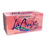 Eau Gazéifiée Canneberge-Framboise LaCroix Sparkling Water - La Boite à Grains