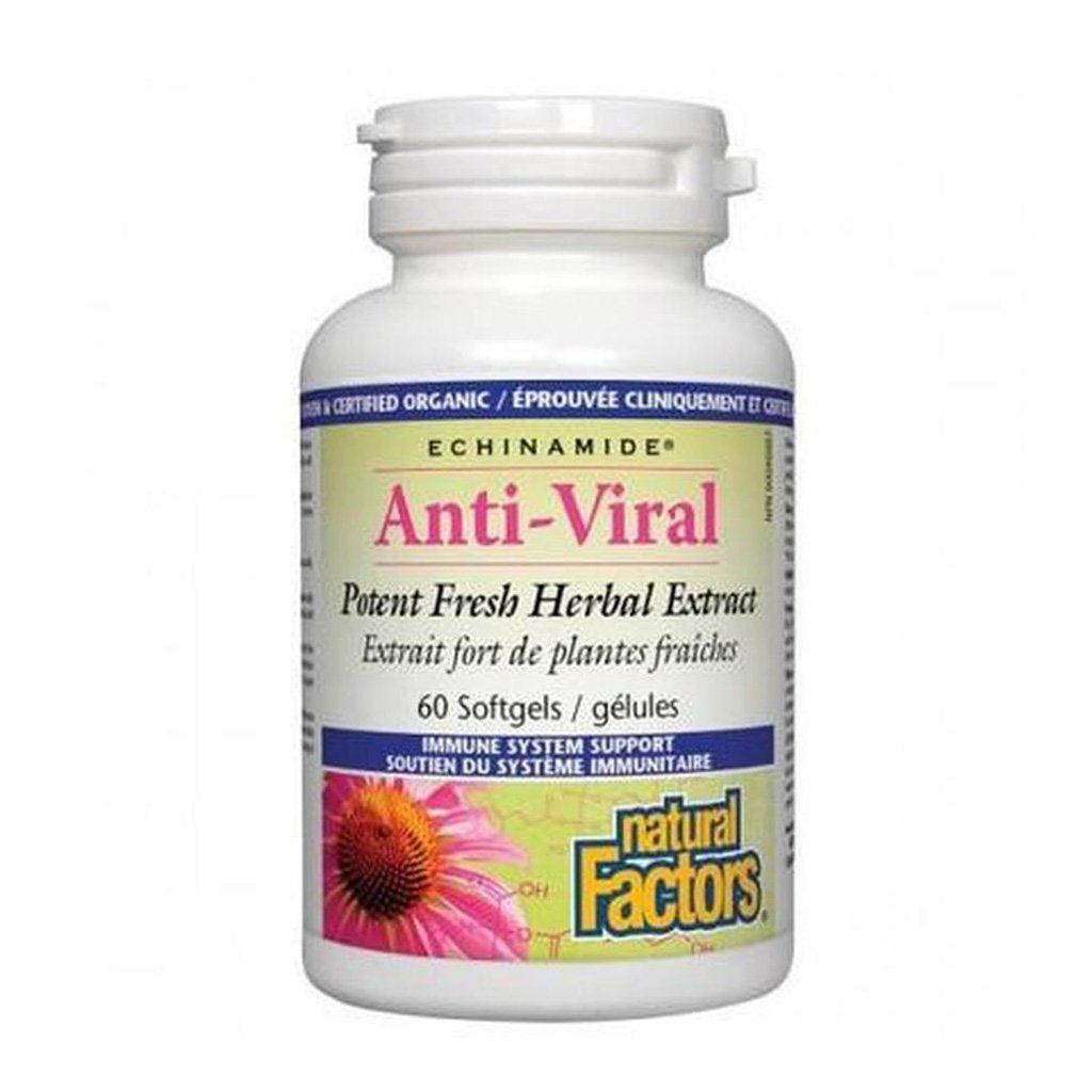 ECHINAMIDE Anti-Viral Gélules Natural Factors - La Boite à Grains