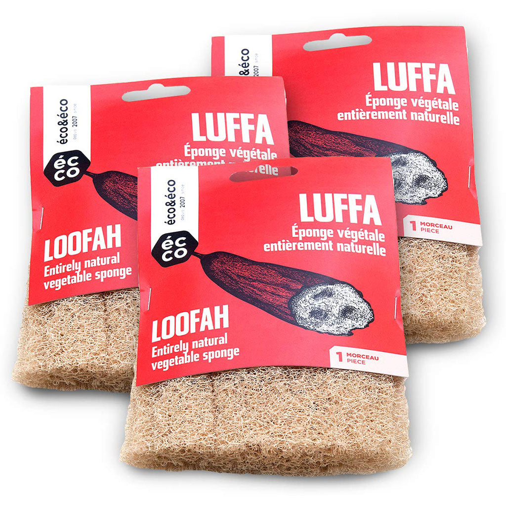 Éponge Végétale Naturelle Luffa - La Boite à Grains
