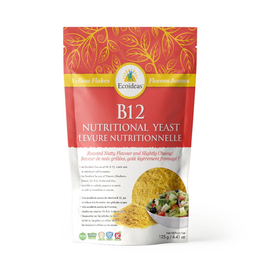 levure nutritionnelle avec B12 Ecoideas - La Boite à Grains