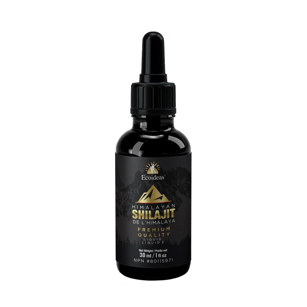 ecoideas shilajit de l'himalaya 30 ml - La Boite à Grains