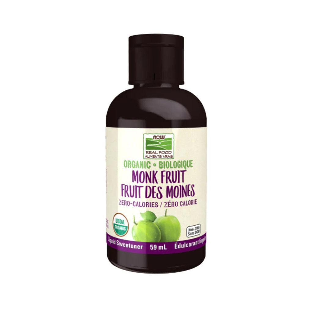 Édulcorant Liquide Fruit des Moines Biologique Now Food - La Boite à Grains