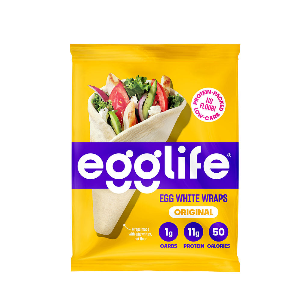 egglife wraps au blanc d'oeuf original - La Boite à Grains